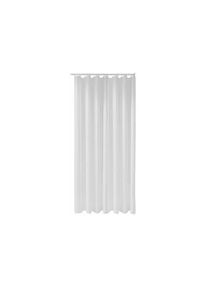 KEUCO Duschvorhang Plan uni 14943000310 140 x 180 cm, 8 Ösen, lichtgrau
