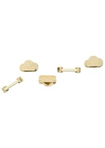 PawHut Cat Stairs, 5-Piece Set, 2 Scratching Posts, 2 Platforms with Plush Cover, Hammock, Beige | Aosom Ireland