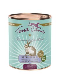 Terra Canis Kornfrit, 6 x 800 g.- Kanin med courgetter, abrikos & hjulkrone