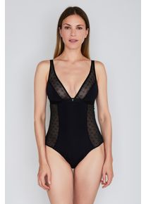 JOOP! Body »Elegance«, Mesh-Spitze, tiefer V-Ausschnitt, schmale Träger
