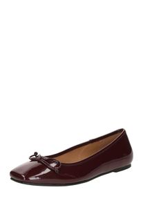 Bianco Kvinnor Ballerina 'ROSE' bordeaux Storlek 38