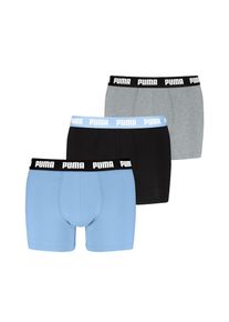 Puma , Boxershorts »MEN EVERYDAY BOXERS 3P«, (3er Pack), mit Komfortbund , Cool Blue / Black / Grey , 3 St. , L -3 St. , L , Herren-Unterhose von Puma