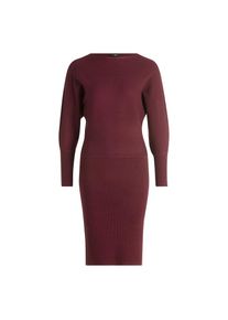 Zero, Damen, Strickkleid &raquo;Strickkleid mit U-Boot Ausschnitt&laquo;, Mystic Berry, EURO, 42 -EURO, Mystic Berry, Passform: Figurbetont