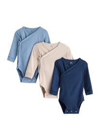 Lindex Salopetă/Body bej, albastru, Mărimea 56