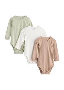 Lindex Salopetă/Body bej, verde, alb, Mărimea 74
