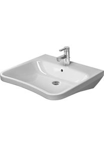 Duravit, Spülbecken, Waschtisch DURASTYLE VITAL m ÜL HLB 650x570mm 1 Hahnloch weiss WG (57 cm, 65 cm)