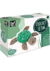 Legind Craft ID Häkelset Schildkröte, Handarbeitsset, Grün
