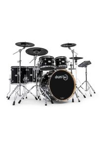 drum-tec pro 3 with Roland V71 - 2 up 2 down (piano black)