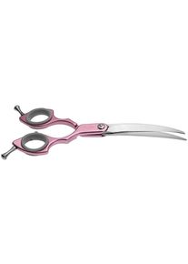 EHASO Japan-Stahl-Schere, 18cm, gebogen, pink