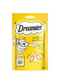 60g Friandises Dreamies Catisfactions, fromage - Friandises pour chat