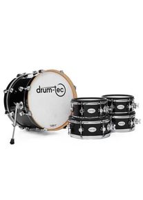 drum-tec diabolo 3 Shellset Studio (piano black)
