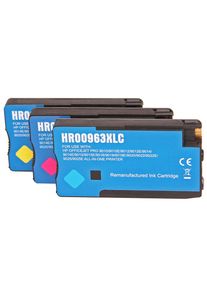 Kompatibles Set 3x Druckerpatrone CMY für HP 963XL OfficeJet Pro 9010e 9012e 9013 9014e 9015e 9016 9018 9019e 9020 9022e 9023 9025e 9026 9028 von ABC