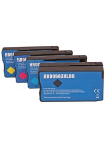 ABC compatibles ensemble 4x cartouche d'encre pour hp 963xl officejet pro 9010 9010e 9012e 9013 9014e 9015e 9016 9018 9019e 9020 9022e 9023 9025e 9026
