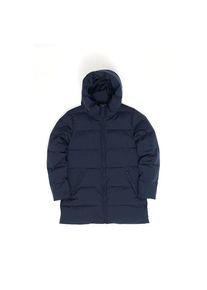 Mazine Womens Basic Mid Length Puffer Jacket Parka Dames (XXL |blauw)
