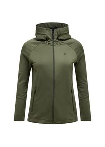 Peak Performance Women's Rider Essentials Zip Hood Fleece jacket Women (XS, olive)