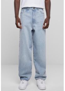 Urban Classics - Heavy Ounce Baggy Fit New Light Blue Washed - Jeans - blå - W30 - 100% bomull,Denim