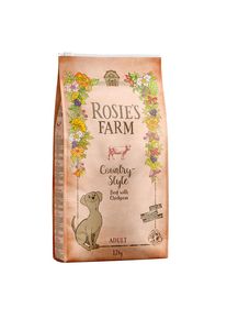 Rosie's Farm bœuf, patates douces, pois chiches pour chien.- 12 kg