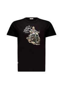 Deeluxe T-Shirt ' ROYAL ' Homme multicolore, noir taille M
