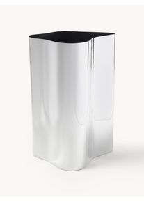 Wazon ze stali szlachetnej Vine, W 26 cm Srebrny Metal S 20 x W 26 cm | Westwing Collection
