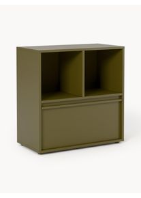 Módulo para sistema de estantería modular Ani Verde Madera An 79 x Al 80 cm | Westwing Collection