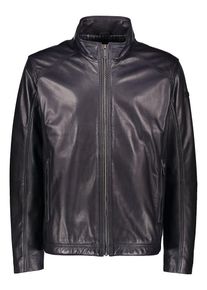 Bugatti Leren jas donkerblauw - 65% | Maat: 52 |