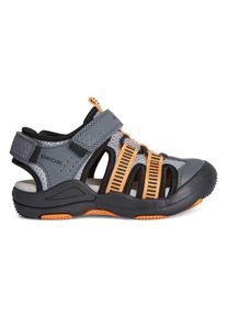 Geox Enkelsandalen "Kyle" grijs/oranje - 62% | Maat: 27 |
