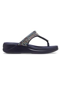 Crocs Teenslippers "Boca Medallion" donkerblauw - 55% | Maat: 34/35 |
