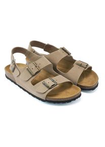 Mandel Leren sandalen taupe - 48% | Maat: 45 |
