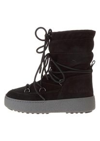 Moon Boot Leren winterboots "Ltrack" zwart - 70% | Maat: 35 |