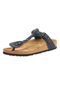 Comfortfusse Leren teenslippers donkerblauw - 56% | Maat: 42 |