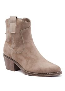 Sixth Sens Enkellaarzen beige - 66% | Maat: 36 |