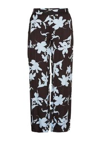 MOSS COPENHAGEN Broek "Irida" zwart/lichtblauw - 58% | Maat: S |