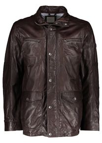 Bugatti Leren jas donkerbruin - 73% | Maat: 54 |