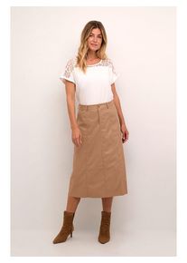 Cream Rok "Pattie" camel - 60% | Maat: 40 |
