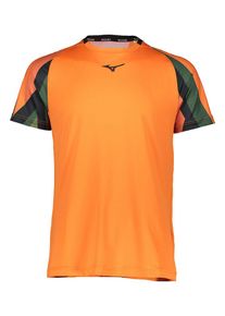 Mizuno Functioneel shirt oranje/groen/zwart - 65% | Maat: S |