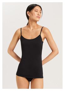 Hanro Hemdje zwart - 76% | Maat: XL |