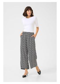 Kaffe Broek zwart/wit - 47% | Maat: 42 |
