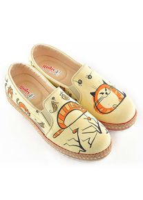 Goby Espadrilles beige/meerkleurig - 73% | Maat: 39 |