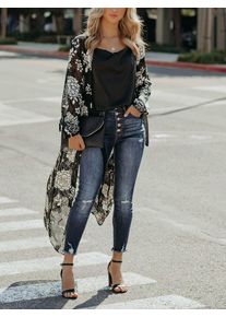 Milan Kiss Kimono zwart - 65% | Maat: L |