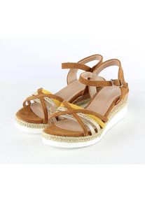 Sixth Sens Sleehaksandalen lichtbruin - 59% | Maat: 37 |