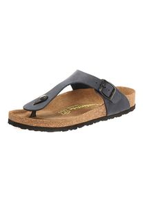 Comfortfusse Leren teenslippers donkerblauw - 59% | Maat: 35 |