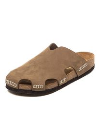 Comfortfusse Leren clogs zandkleurig - 57% | Maat: 45 |