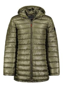 Geographical Norway Doorgestikte jas "Calender" olijfgroen - 75% |