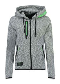 Geographical Norway Sweatvest "Galipette" grijs - 60% | Maat: 176 |