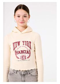 Garcia Longsleeve beige/rood - 61% | Maat: 176 |