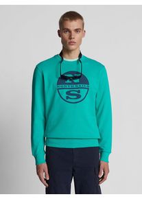 North Sails Sweatshirt turquoise - 65% | Maat: XXL |