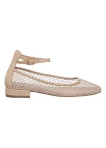Patrizia Pepe Leren ballerina's beige - 62% | Maat: 37 |