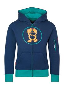 Trollkids Sweatvest "Sognefjord T" blauw/lichtblauw - 50% | Maat: 104