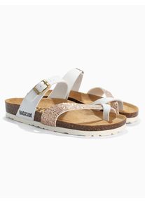 BACKSUN Teenslippers "Barcelone" wit - 55% | Maat: 40 |