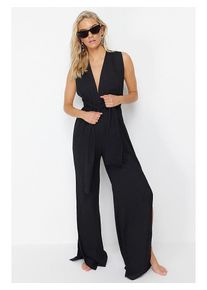 Trendyol Jumpsuit zwart - 48% | Maat: 34 |